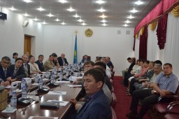 «Состоялась отчетная встреча Министра юстиции  Республики Казахстан Имашева Б.М перед населением»