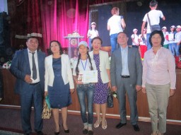 Школьница из Кокшетау выиграла «Абаевские чтения» в г. Семей