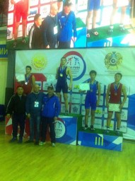 Борец из Кокшетау стал чемпионом Казахстана