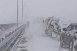 ​На участке автодороги в Акмолинской области закрыто движение