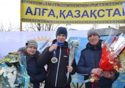 Кокшетау встречает Р. Ерёмина - призера чемпионата мира по биатлону среди молодежи