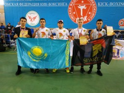 Акмолинские кикбоксеры стали чемпионами в Омске