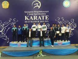 Акмолинские каратисты завоевали «серебро» на Спартакиаде Казахстана