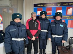 Кокшетауские гвардейцы задержали правонарушителя с запрещенным веществом