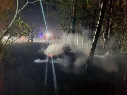 Около 200 пожарных всю ночь тушили лесной пожар в Зерендинском районе