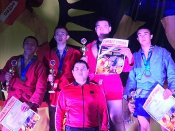 Два акмолинца стали чемпионами Казахстана по боевому самбо