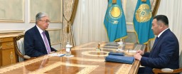 Токаев принял председателя Комитета нацбезопасности Ермека Сагимбаева