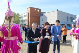 В степногорском регионе открыта новая спортплощадка