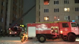 Причину пожара в общежитии г. Кокшетау расследуют акмолинские полицейские