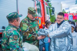 Акмолинские спасатели посетили РУОЦ «Балдаурен»