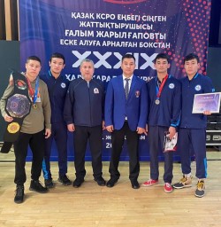 Акмолинцы выиграли международный турнир по боксу