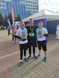Военнослужащие Нацгвардии приняли участие в Kostanay Half Marathon 2023