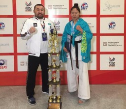 Акмолинская каратистка стала первой чемпионкой мира по версии KWU