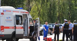 Очевидцы сообщили о стрельбе у отдела полиции в центре Алматы