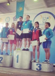 Юные акмолинские тяжелоатлеты триумфально выступили на Чемпионате Казахстана