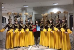Кокшетауский ансамбль танца «Гәкку» стал лауреатом Международного фестиваля