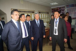 Министр финансов РК Б. Султанов посетил Целиноградский район
