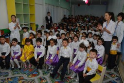 В Коргалжынском районе состоялось открытие детского сада «Балбөбек-Алина»