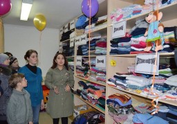 В городе Атбасар открылся благотворительный магазин «за Спасибо»