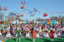 Празднование Наурыз мейрамы в Акмолинской области! (фоторепортаж)