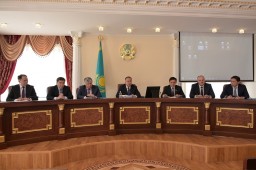 Состоялось заседание акимата Акмолинской области