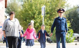 ​В Акмолинской области стартовала республиканская акция «Безопасность детей на дорогах»