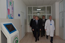 Глава региона М.Мурзалин побывал с рабочим визитом в Аккольском районе