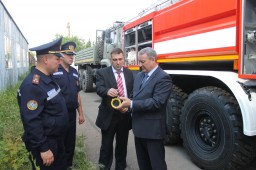 ​Рабочая поездка председателя КЧС МВД РК в Акмолинскую область