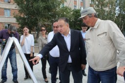 Аким области Малик Мурзалин посетил ряд строящихся объектов города Кокшетау