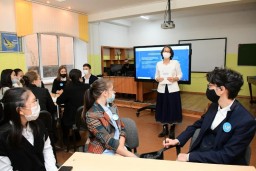 В учебных заведениях Акмолинской области прошли уроки, посвященные достижениям Независимости