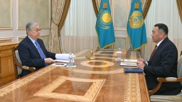 Токаев принял председателя КНБ Ермека Сагимбаева