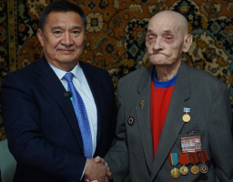 97-летие отпраздновал ветеран ВОВ в Кокшетау