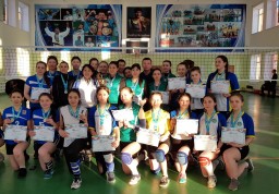 Степногорские волейболистки стали чемпионами области