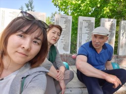 Акмолинцы нашли в России могилу прадедушки, погибшего под Москвой