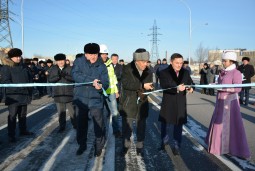 Новый автомобильный мост через реку Кылшакты открыли в Кокшетау