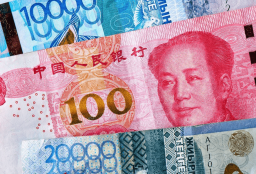 Объем «чистых» продаж юаня обменными пунктами РК за год сократился сразу на 39%