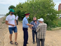 Стихийные свалки на природе продолжают выявлять акмолинские полицейские в ходе ОПМ «Таза Казахстан»