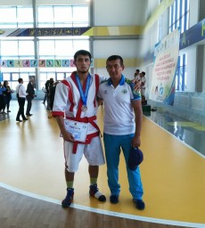 Акмолинский борец стал бронзовым призером Игр народного спорта