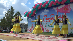 ​Кокшетауские татары и башкиры празднуют Сабантуй