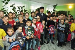 Сотрудники Департамента государственных доходов посетили Сандыктауский Детский дом