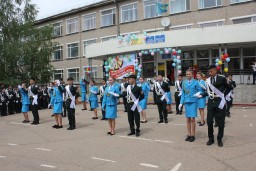 Впервые в кокшетауской школе выпустились кадеты военно-спортивного класса