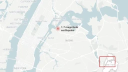 Взрывы в Нью-Йорке: сейсмологи зафиксировали землетрясение магнитудой 1,7