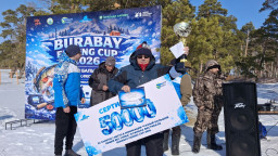 Жарыс, жүлде және экология: Бурабайда қысқы балық аулау фестивалі өтті Жарыс, жүлде және экология: Бурабайда қысқы балық аулау фестивалі өтті