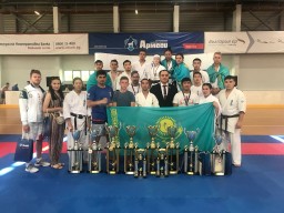 Акмолинская каратистка выиграла «золото» международного турнира в Болгарии