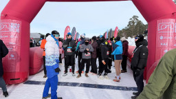 «Бурабай» МҰТП аумағында «BURABAY ICE - 2026» халықаралық мұз үстіндегі жүгіру жарысы өтті «Бурабай» МҰТП аумағында «BURABAY ICE - 2026» халықаралық мұз үстіндегі жүгіру жарысы өтті