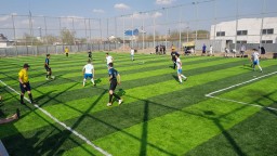 В Кокшетау прошел турнир по мини-футболу в честь открытия новой площадки