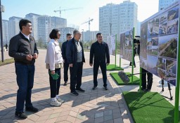 Токаеву презентовали план дальнейшего озеленения и благоустройства столицы