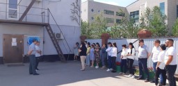 Спасатели проводят эвакуационные тренировки с населением