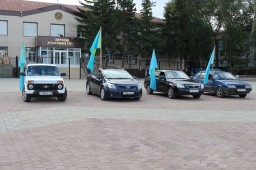 Зерендинцы приняли участие в автопробеге ко Дню Конституции