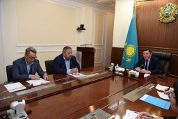 Ермек Маржикпаев встретился с участниками аварии на Чернобыльской АЭС